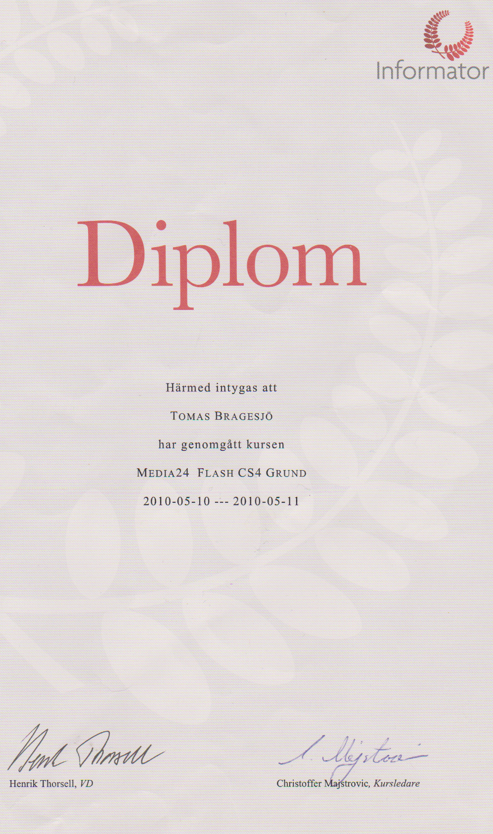 diploma